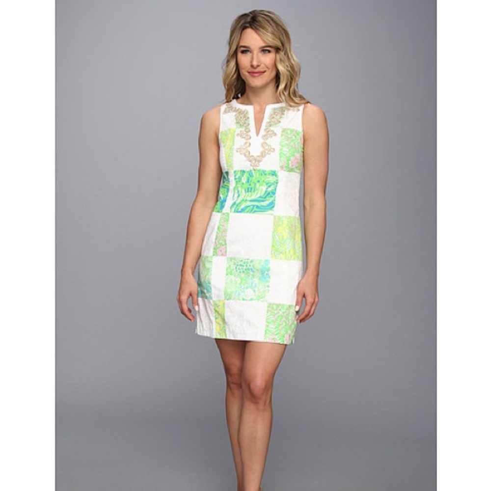 NWT Lilly Pulitzer Lioness Patch Dress